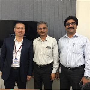 Наш директор господин чэнь посетил HBL для деловых переговоров