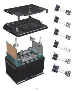 Глаз аккумулятора автомобиля-индикатор аккумулятора